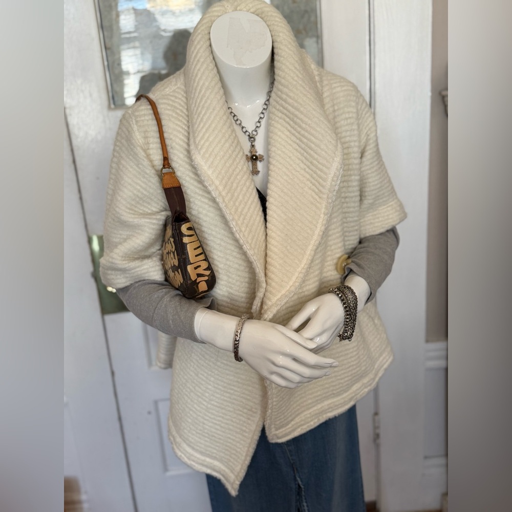 Dolan Ivory Sweater Jacket